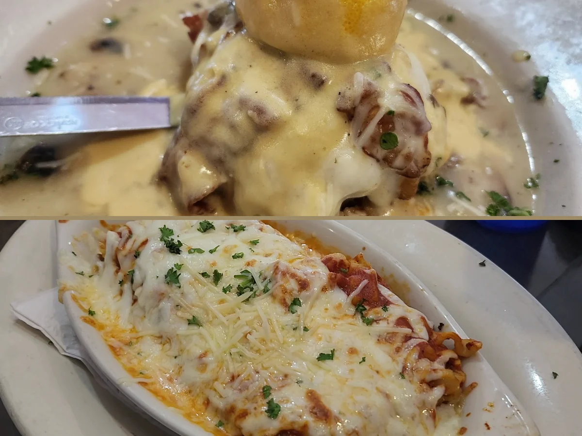 Comfort food served in a family-friendly setting.